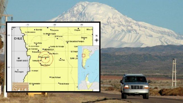 Un sismo de magnitud 4.1 se registró este domingo por la mañana en Mendoza.