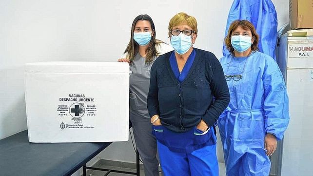 Vacunas llegaron al CAPS de Sauce Viejo