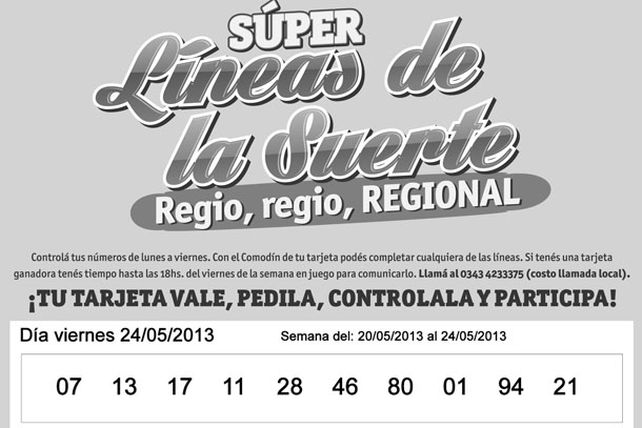 Diario UNO te invita a jugar a las Súper Líneas de la Suerte