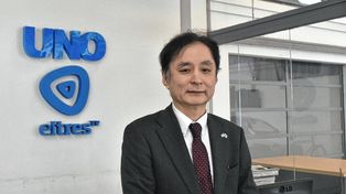 Hiroshi Yamauchi, el embajador de Japón visitó la redacción de UNO Santa Fe