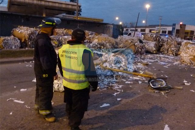 Grave accidente en la esquina de avenida Blas Parera y Gorriti