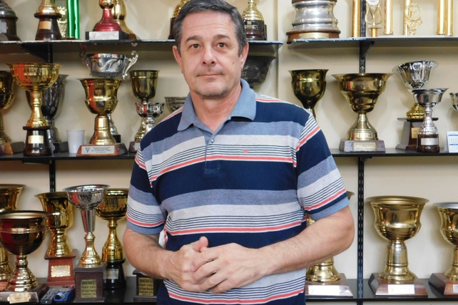 Fabián Bochatay fue reelecto recientemente como presidente de la Asociación Santafesina de Vóleibol.
