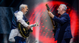 David Lebón y Pedro Aznar brindaron anoche un gran concierto con lo mejor del repertorio de Serú Girán David Lebón y Pedro Aznar brindaron anoche un gran concierto con lo mejor del repertorio de Serú Girán