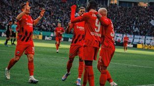 Eintracht Frankfurt se metió en las semifinales de la Copa de Alemania
