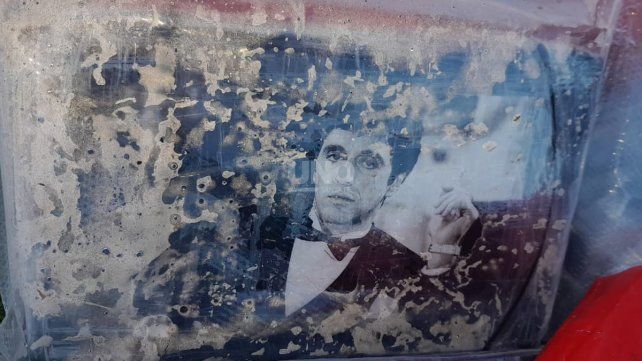 En primer plano de Tony Montana