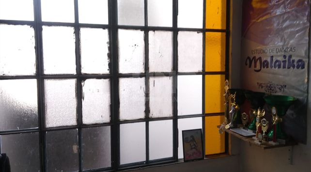 Ventana original de la Casa Cingolani
