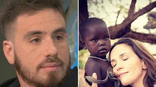 Fede Bal explotó en las redes por las fotos de Natalia Oreiro durante su viaje a África