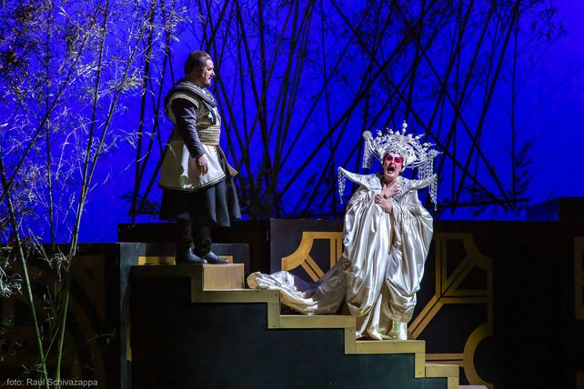 Despedida. La ópera Turandot dará su última función hoy en El Círculo.