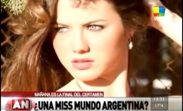 Una argentina es la candidata favorita para Miss Mundo