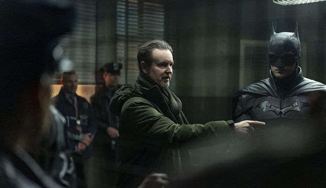 El director Matt Reeves (centro) durante el rodaje.