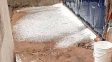 Fuerte tormenta en Paraná: una intensa granizada sorprendió a la ciudad