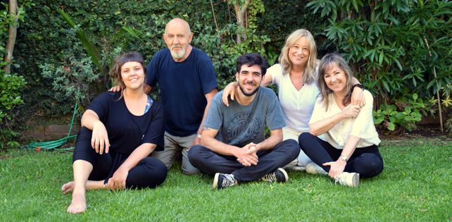 Madrigal. Raúl Rey (segundo a la izquierda) dio detalles del disco “Texturas”