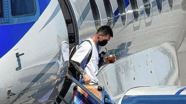 Messi volvió a París como campeón del mundo