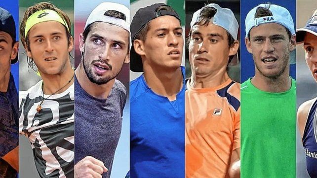 La legión de siete argentinos pondrá en marcha este miércoles su sueño en el Masters de Roma.