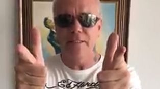 Popeye, el sicario de Pablo Escobar, envió un mensaje de apoyo a Los Monos