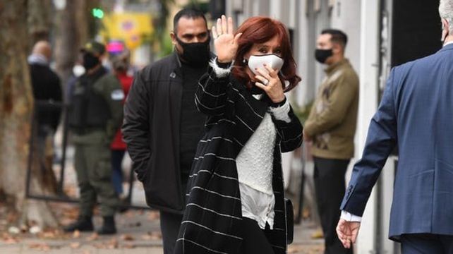 Cristina fue a tribunales por el espionaje ilegal