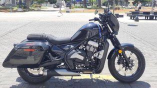 La moto robada al artista Ricardo Calanchini