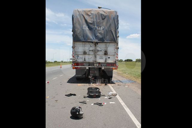 Falleció un empresario de Paraná tras accidentarse con su moto en Santa Fe