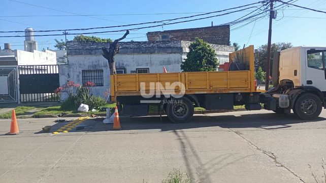 Alivio en barrio Ciudadela: comenzaron a colocar reductores de velocidad en la esquina de la muerte y otros dos cruces críticos