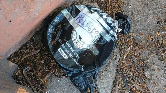 El elemento que fue encontrado en uno de los patios internos