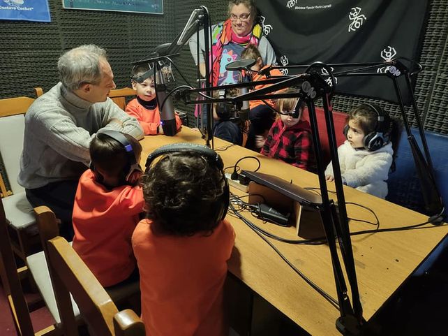 El estudio de Radio La Hormiga