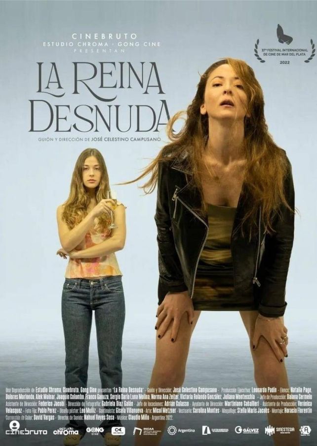 El film La reina desnuda se verá en Gálvez, ciudad donde se rodó