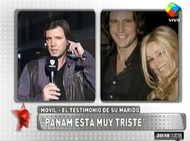 El testimonio de su marido: “Panam está muy triste”