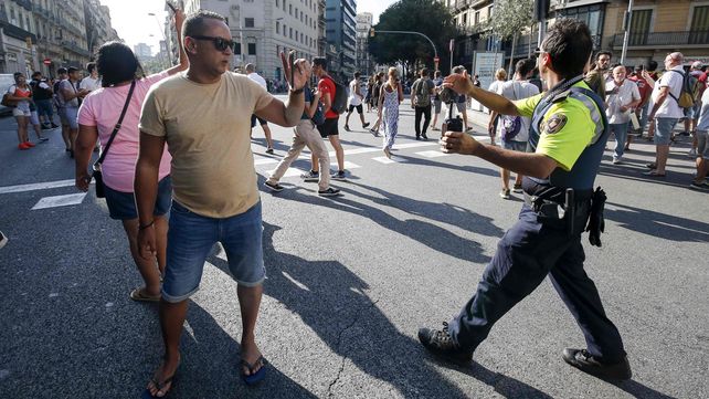 Barcelona, golpeada por el terrorismo en imágenes