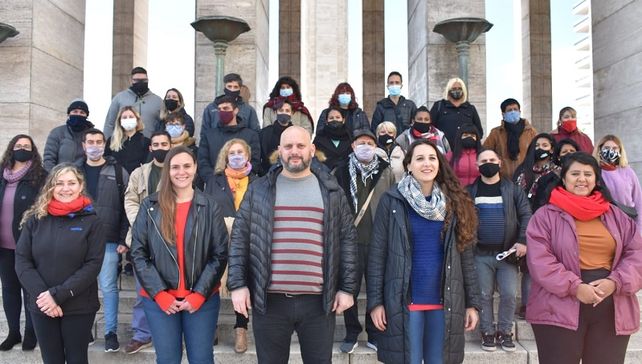 Los candidatos rosarinos y santafesinos del Frente de Izquierda-Unidad.