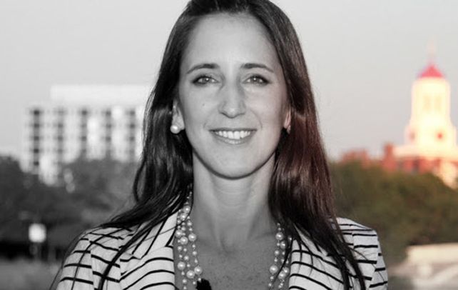 Mariana Filgueira Risso. Hace un año interrogó a Cristina en Harvard.
