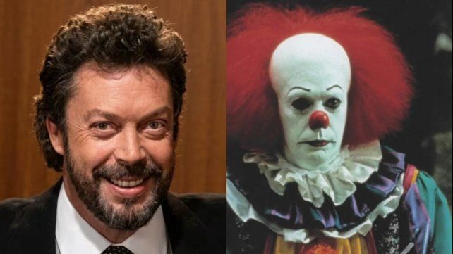 Tim Curry protagonizó a IT en la película de 1990.