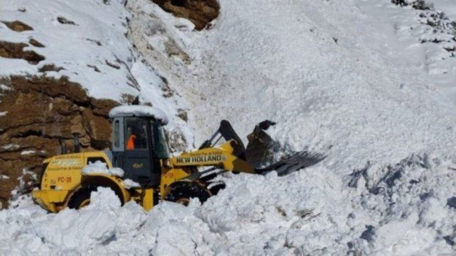 Intensas nevadas en Mendoza.