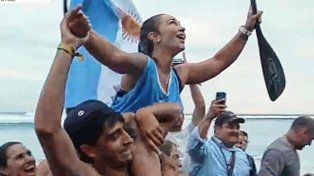 La paranaense Juliette Duhaime, campeona mundial tras un final de película.