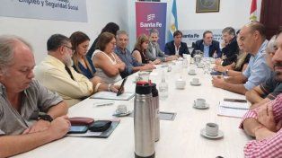 Reunión paritaria de salud