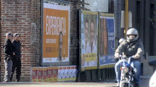 Comerciantes de paseos y avenidas preocupados por la propaganda política