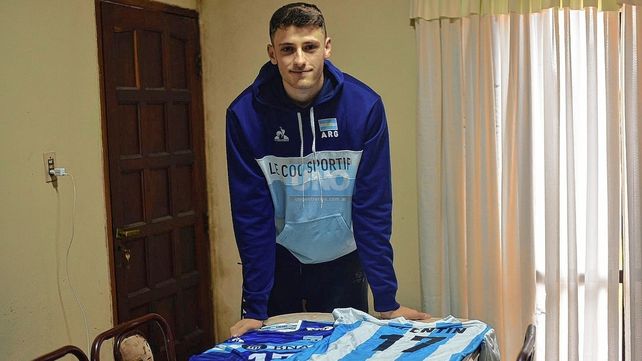Luciano Vicentín disputó la Nations League con Argentina.
