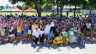 Villa Gobernador Gálvez. Los Reyes Magos llegaron a las Escuelas de Verano en el predio de la Cooperativa Integral&nbsp;