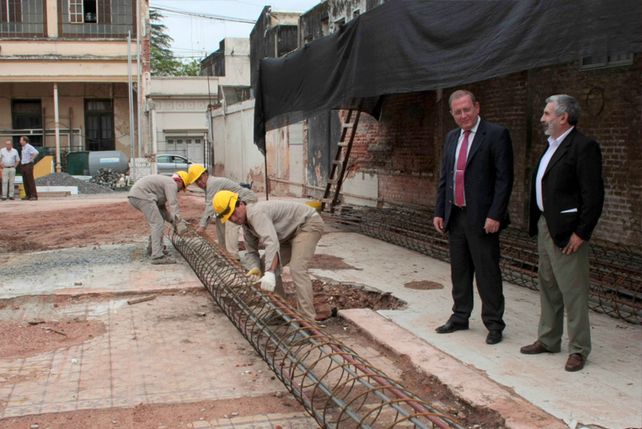 Avanza la construcción del edificio propio del Instituto 12 de Santa Fe