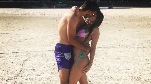 ¡Garota! La novia de Calleri peló lomo y explotó todo