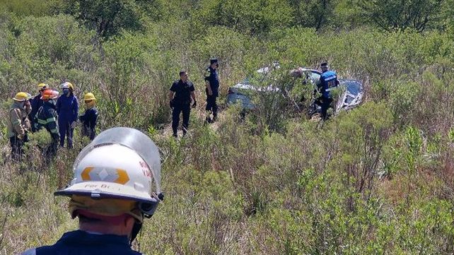 Choque múltiple: identidad de mujer muerta y de los heridos.&nbsp;Fotos: Bomberos Voluntarios de Concepción del Uruguay
