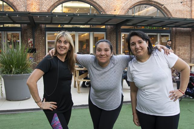 Antonia Isnardo, Aneley Soraire y Alejandra Charani