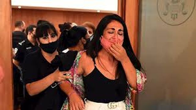 El dolor de familiares de María del Rosario se expresó tras el fallo condenatorio.