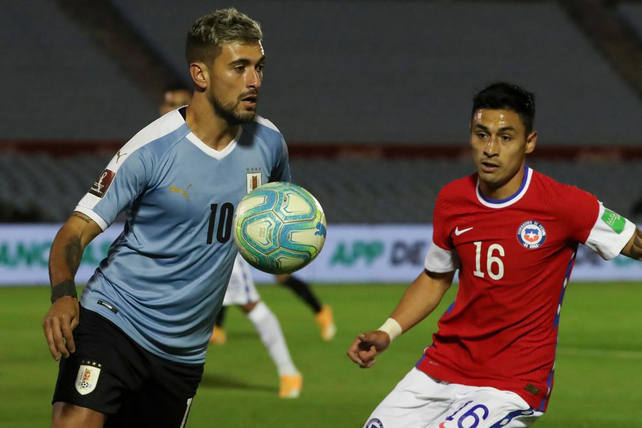 De Arrascaeta es baja en Uruguay para visitar a Ecuador