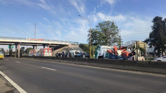 Se registran demoras en la ruta 168