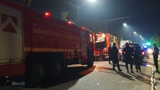 Tras el incendio, los bomberos encontraron todas las armas