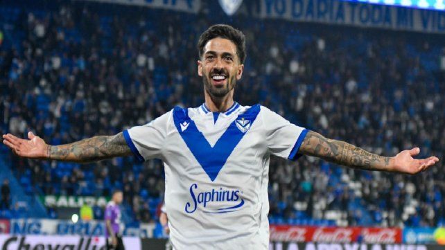 Vélez festejó gracias al gol de Manuel Lanzini