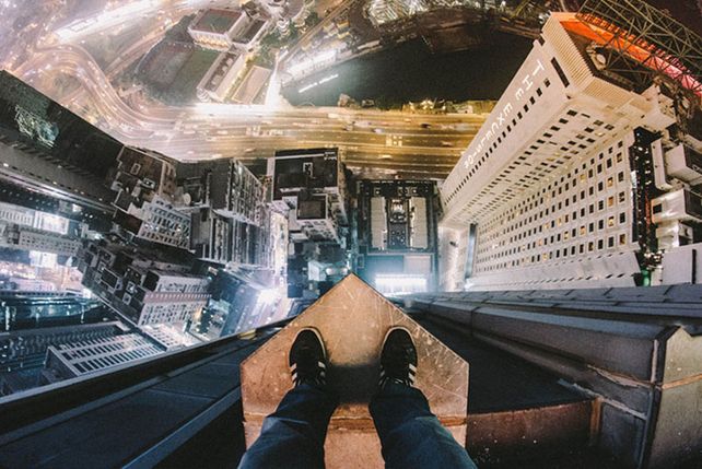 Selfies para morir de vértigo