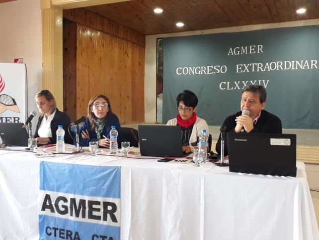 Endurecer el reclamo. El gremio criticó la postura del gobierno provincial.
