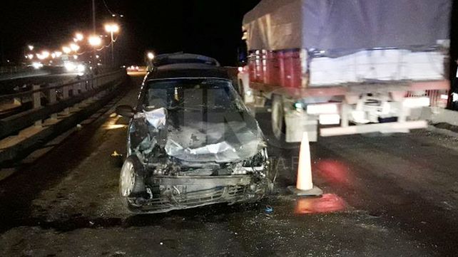 Un vuelco en la 168 complicó el tránsito