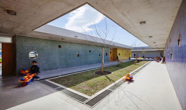 El jardín de Barranquitas Sur fue elegido entre los 15 mejores edificios de Argentina